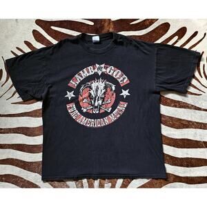 Vintage 2007 Lamb Of God Pure American Metal Shirt Sz XL